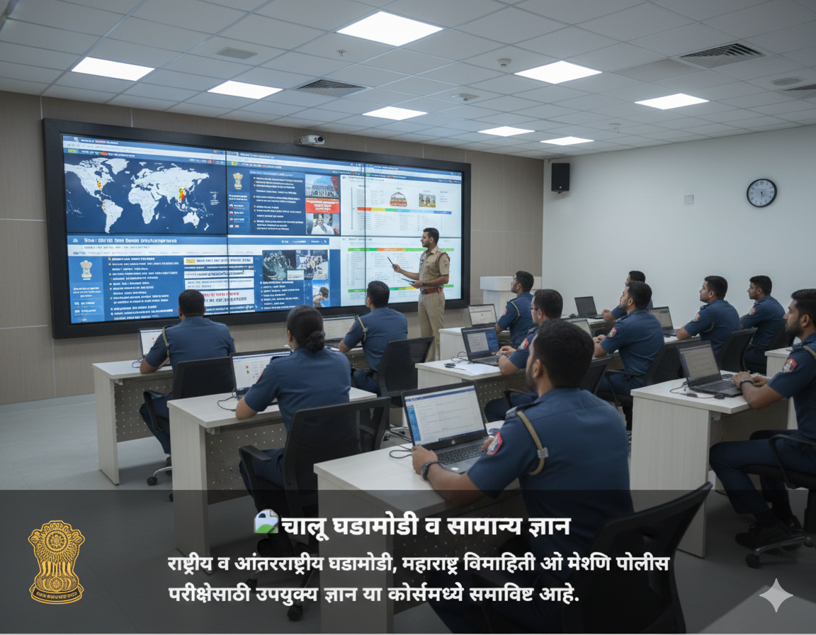 चालू घडामोडी व सामान्य ज्ञान